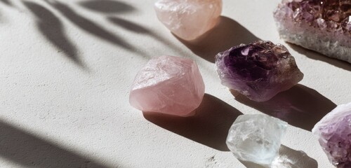 Minimalist Crystal Still Life