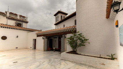 The famous mosque in Grenade in Spain on june 25th 2025