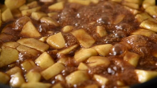 Relleno casero para pie de manzana &ndash; Video de preparaci&oacute;n de dulce de manzana