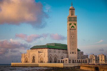 Hassan ii mosque casablanca morocco