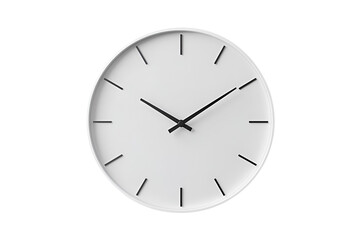 Set of wall clocks with black frame and hands. Flat style vector illustration. Simple classic wall clock with Arab numbers, with Roman numeral and without numbers isolated on white background