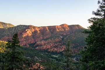 Summer Sunrise Red Rock Views of Parowan Canyon Southern Utah Hoodoos 
