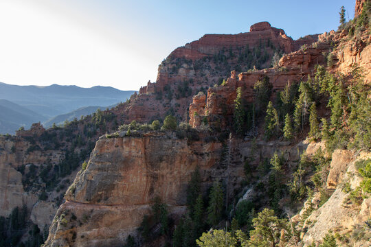 Summer Sunrise Red Rock Views of Parowan Canyon Southern Utah Hoodoos 