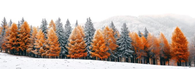 PNG Forest borders autumn background landscape.