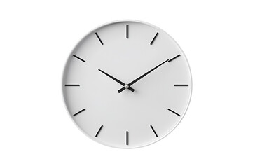 wall clock isolated on Transparent png background