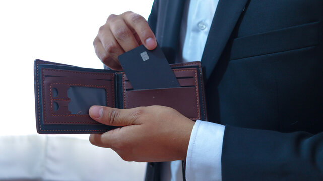 cartera vac&iacute;a tarjeta de credito pago