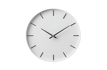 wall clock isolated on Transparent png background