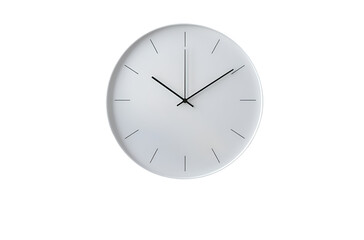 wall clock isolated on Transparent png background