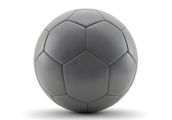 Fototapeta premium Gray soccer ball image