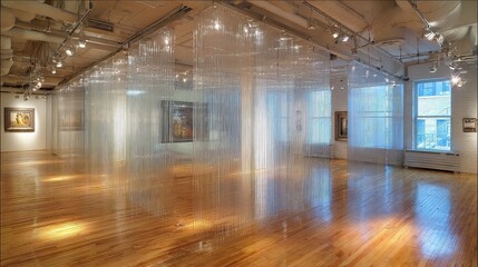 Transparent panels used as home dividers offering space separation, privacy solutions, modular construction, light diffusion, and contemporary interior styling.