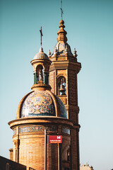 Bell tower of the Museo del castillo de san jorge