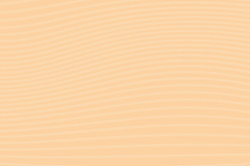 Minimal Wavy Line Pattern: Abstract Dark Orange Curves on Orange Background