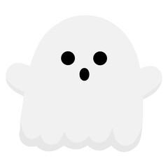 Illustration of Halloween Ghost