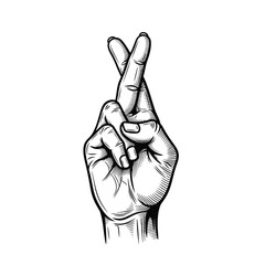 Crossed Fingers A Symbol of Hope, Luck, and Wishing for Success