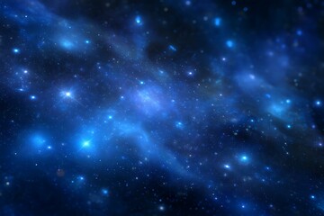 Naklejka premium Space background with stars