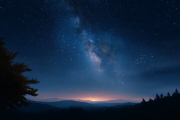 Peaceful Stargazing in the Wilderness