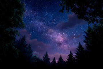 Peaceful Stargazing in the Wilderness
