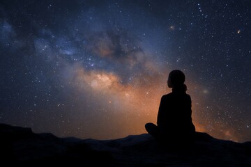 Peaceful Stargazing in the Wilderness