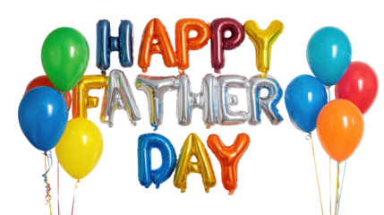 Festive Father's Day Party Decorations Including Bold Elements