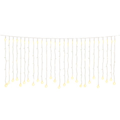 Warm colored string lights create a romantic and cozy atmosphere, perfect for weddings, parties and outdoor decorations. The soft glow of the lights will add beauty to any space, adding charm and eleg