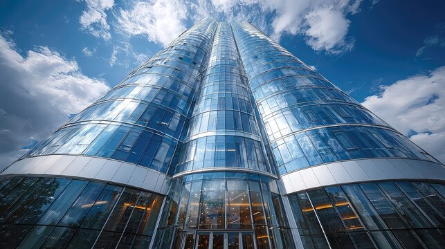 Transparent architectural glass used in building facades maximizing daylight, energy efficiency, thermal insulation, modern aesthetics, and sustainable construction practices.