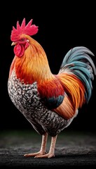Fototapeta premium Rooster in profile