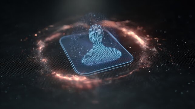 Digital Identity with Biometric Scan for Secure Access, Authentication