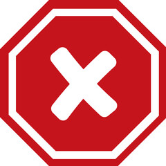 Obraz premium Green check marks and red X marks. Check marks indicate approval. X marks indicate rejection. Simple symbols for yes and no. Clear visual for correct and incorrect. Check Mark - Illustration Icons