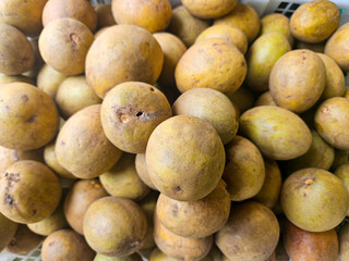 Vibrant fruit market scene urban setting food photography bustling environment close-up view fresh produce showcase