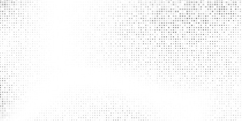 Simple mesh dotted halftone gradient texture. Vanishing polka dot background. Repeating dots modern abstract simple design