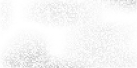 Vector mesh dotted halftone gradient texture. Vanishing polka dot background. Repeating dots gradation abstract modern art simple