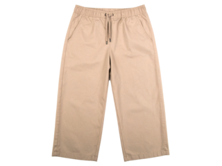 Beige wide leg pants are versatile and comfortable, perfect for casual or business casual outfits. Trendy drawstring waist and pockets.
