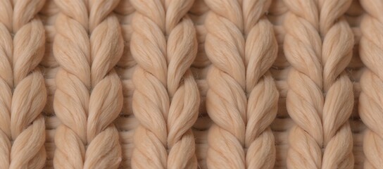 close op of a knitted fabric background