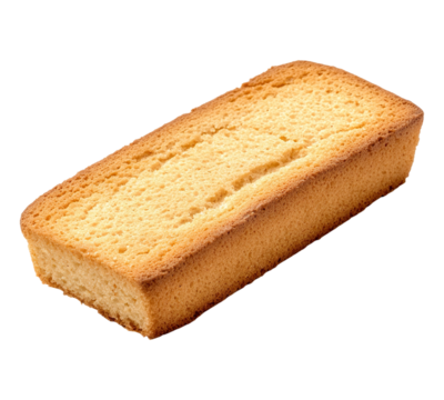 Cake rusk isolated on transparent background