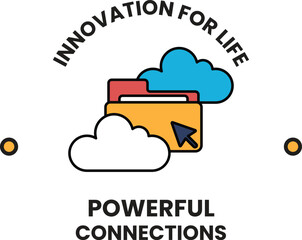 The image is about powerful connections