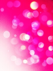 pink bokeh background
