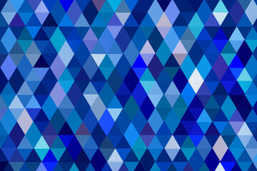 青い幾何学模様の背景
