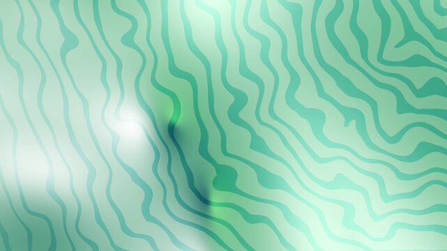 Navy Mint Freshness Light plays across a green wavy pattern background, creating a soothing and visually interesting texture
