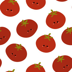 Tomatoes cute pattern 