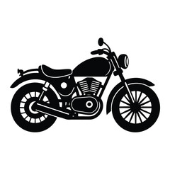Obraz premium Classic Motorcycle Icons Collection for Design