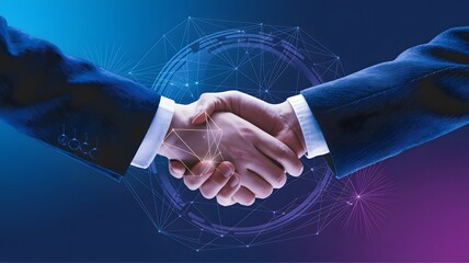 Digital Partnership: Business Handshake with Network Overlay
