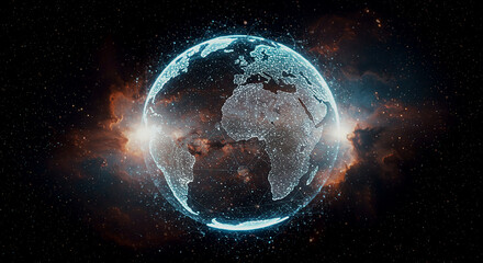 Global Network and Connectivity Concept