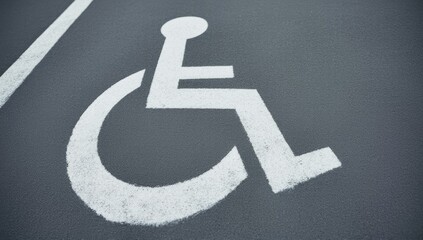 Warm tips for accessible parking spaces