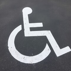 Warm tips for accessible parking spaces