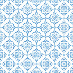 Watercolor medallion watercolor damask pattern repeat vector file