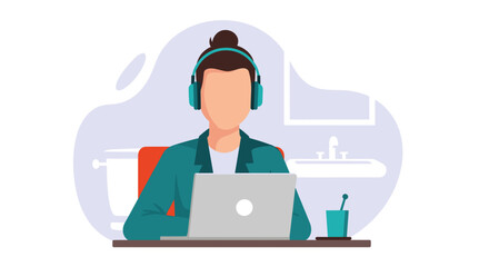 Person working from home on laptop in bathroom, ideal for remote work and work-life balance articles.