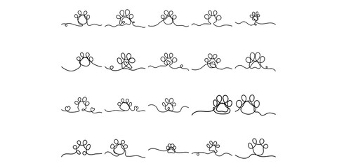 Monoline Cat Paw © Leonardo