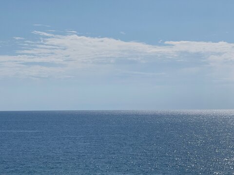 Sea and sky in summer sunny day.