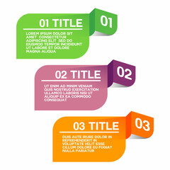 FOLDED BANNER VECTOR EDITABLE , DESIGN ELEMENT VECTOR