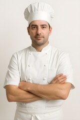portrait men of a chef 
